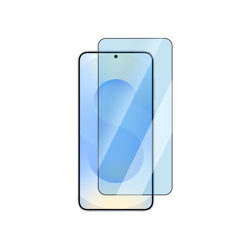 Galaxy S25 CaseWorld Applicator Series 2.5D Eyesafe Blue Light Technology 0.25mm Tempered Glass Screen Protector + Application Tool - 2