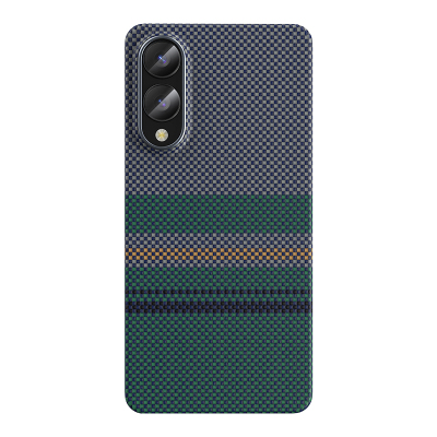 Galaxy S25 Edge Case M-safe Charging Feature Carbon Fiber Design Benks Aurora ArmorAir Kevlar Cover - Benks