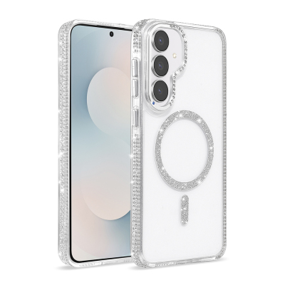 Galaxy S25 FE Case M-safe Charging Enabled Zore Tera Silicone Cover - Zore
