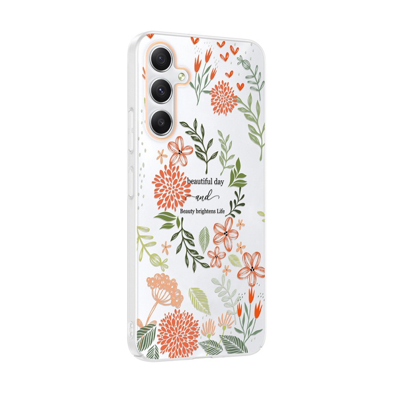 Galaxy S25 FE Kılıf Kamera Korumalı Desenli Zore Klip Kapak - 8
