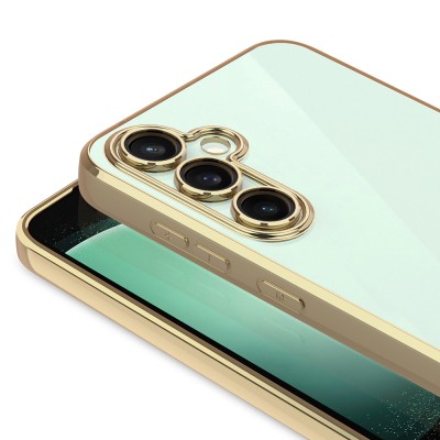 Galaxy S25 FE Kılıf Kamera Korumalı Logo Gösteren Zore Omega Kapak - 14