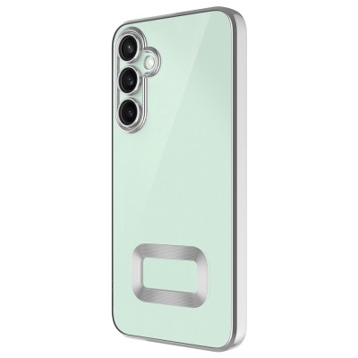 Galaxy S25 FE Kılıf Kamera Korumalı Logo Gösteren Zore Omega Kapak - 9
