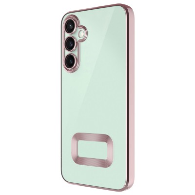 Galaxy S25 FE Kılıf Kamera Korumalı Logo Gösteren Zore Omega Kapak - 10