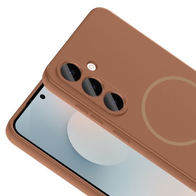 Galaxy S25 FE Kılıf M-safe Şarj Özellikli Zore Meta Kapak - 17