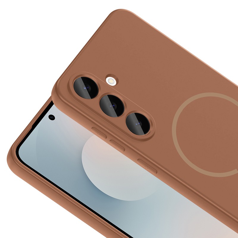 Galaxy S25 FE Kılıf M-safe Şarj Özellikli Zore Meta Kapak - 17