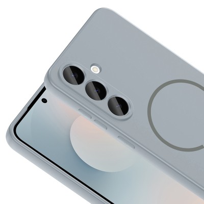 Galaxy S25 FE Kılıf M-safe Şarj Özellikli Zore Meta Kapak - 21