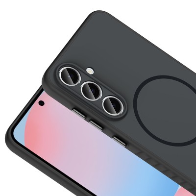 Galaxy S25 FE Kılıf M-safe Şarj Özellikli Zore Tea Kapak - 12