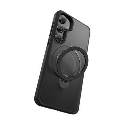 Galaxy S25 Kılıf M-safe Şarj Özellikli Benks Standlı Mist Protective Kapak - 9