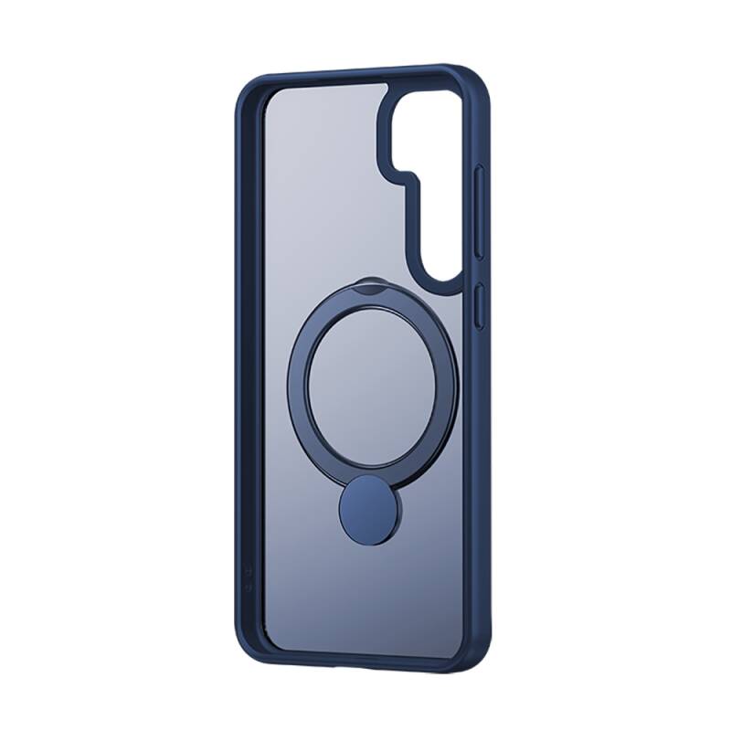 Galaxy S25 Kılıf M-safe Şarj Özellikli Benks Standlı Mist Protective Kapak - 11