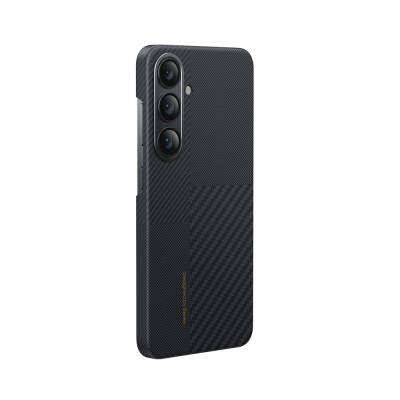 Galaxy S25 Kılıf M-safe Şarj Özellikli Karbon Fiber Benks Montage ArmorAir Kevlar Kapak - 3