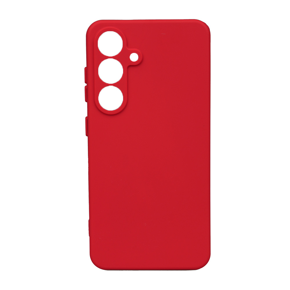 Galaxy S25 Kılıf Zore Biye Silikon - Kırmızı