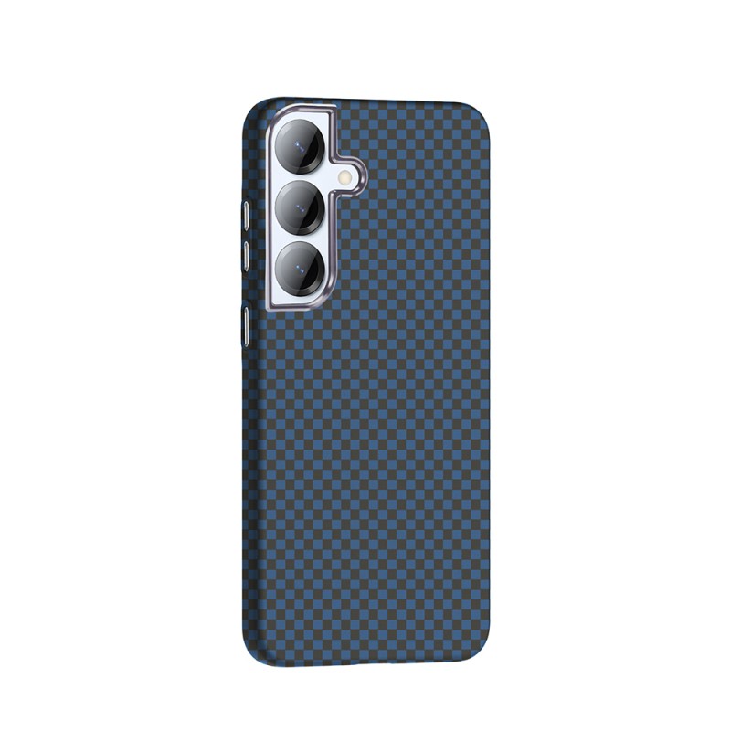 Galaxy S25 Plus Case M-safe Charging Feature Carbon Fiber Look Zore Gros Cover - 14