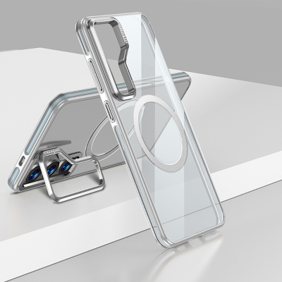 Galaxy S25 Plus Case Magsafe Charging Feature and Wlons Stand Legendary Cover - Wlons