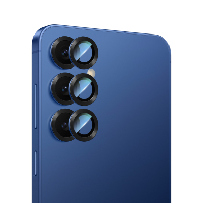 Galaxy S25 Plus CaseWorld Alloy Serisi Oleofobik Anti Reflective Kamera Lens Koruyucu - CaseWorld