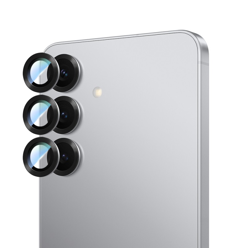 Galaxy S25 Plus CaseWorld Alloy Serisi Oleofobik Anti Reflective Kamera Lens Koruyucu - 3