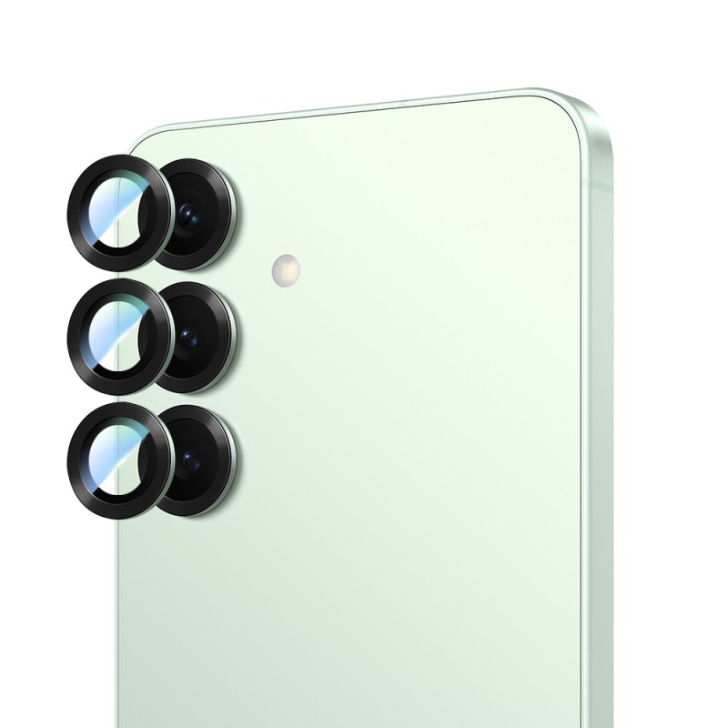 Galaxy S25 Plus CaseWorld Alloy Serisi Oleofobik Anti Reflective Kamera Lens Koruyucu - 4
