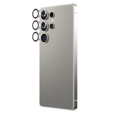 Galaxy S25 Ultra Amazingthing Titan Safir Kamera Lens Koruyucu + Kolay Uygulama Aparatlı - 4