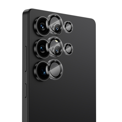 Galaxy S25 Ultra Benks Glass Warrior Kolay Uygulama Aparatlı Kamera Lens Koruyucu - Benks