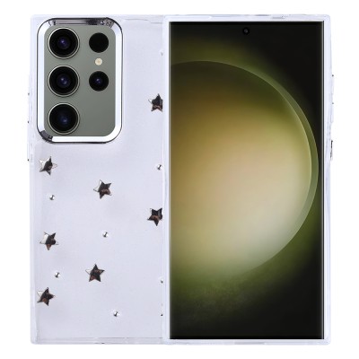 Galaxy S25 Ultra Case Airbag Design Glitter Transparent Zore Kutup Cover - 2