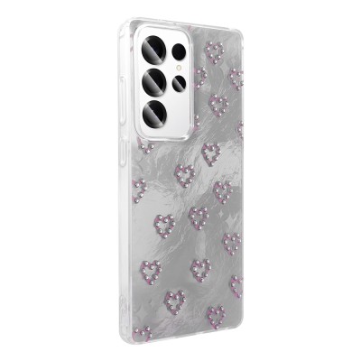 Galaxy S25 Ultra Case Camera Protection Figured Zore Ponti Silicone Cover - 12