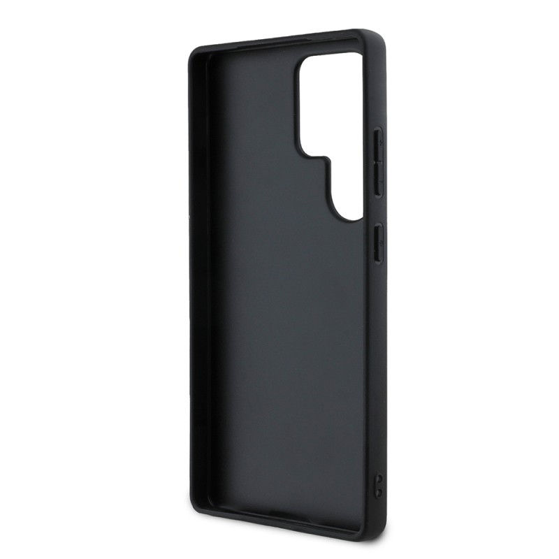 Galaxy S25 Ultra Case Guess Original Licensed 4G Patterned Hot Stamped Triangle Logo Cover - 16