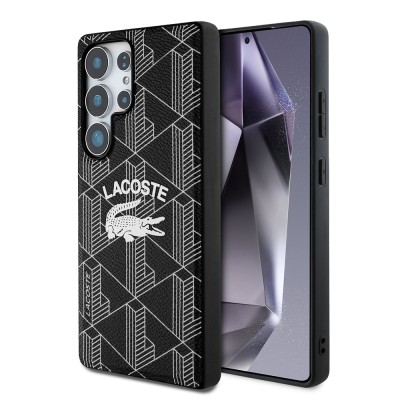 Galaxy S25 Ultra Case Lacoste Original Licensed Magsafe Charging Mono Vintage Logo Cover - 9