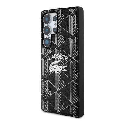 Galaxy S25 Ultra Case Lacoste Original Licensed Magsafe Charging Mono Vintage Logo Cover - 4