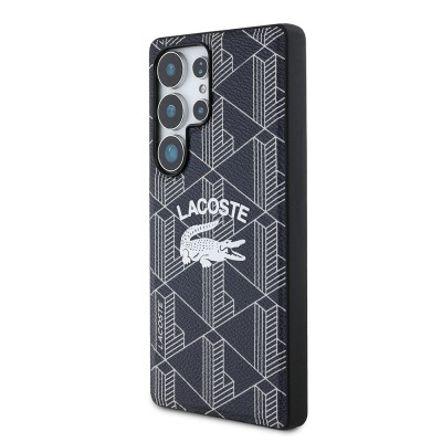 Galaxy S25 Ultra Case Lacoste Original Licensed Magsafe Charging Mono Vintage Logo Cover - 11