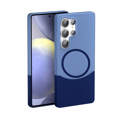 Galaxy S25 Ultra Case M-Safe Charging Feature Magnetic Zore Double Cover - Zore