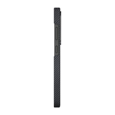 Galaxy S25 Ultra Case Magsafe Charging Feature 600D Aramid Fiber Pitaka Ultra-Slim Classic Series Black-Grey Twill Cover - 3