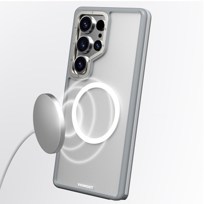 Galaxy S25 Ultra Case Magsafe Charging Feature Youngkit Rock Sand Series Cover  - 11