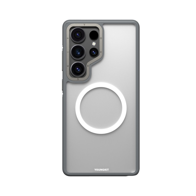 Galaxy S25 Ultra Case Magsafe Charging Feature Youngkit Rock Sand Series Cover  - 3