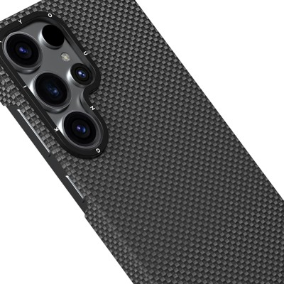 Galaxy S25 Ultra Case Magsafe Charging Featured Aramid Fiber Youngkit 1500D Extreme Wing Series Cover - 4