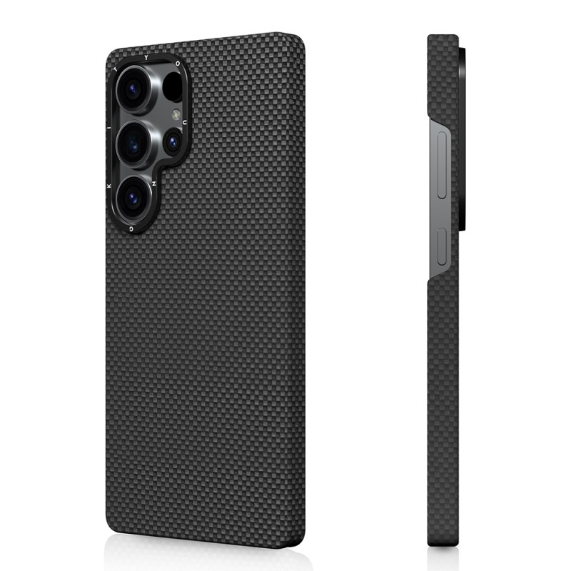 Galaxy S25 Ultra Case Magsafe Charging Featured Aramid Fiber Youngkit 1500D Extreme Wing Series Cover - 5