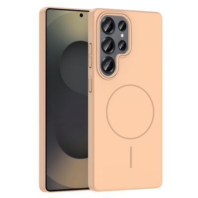 Galaxy S25 Ultra Case Magsafe Charging Featured Zore Ruby Hard Cover - Zore