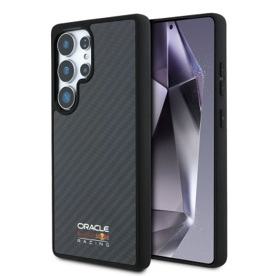 Galaxy S25 Ultra Case Redbull Original Licensed Magsafe Charging Carbon Fiber Design Glowing Logo Cover - 3