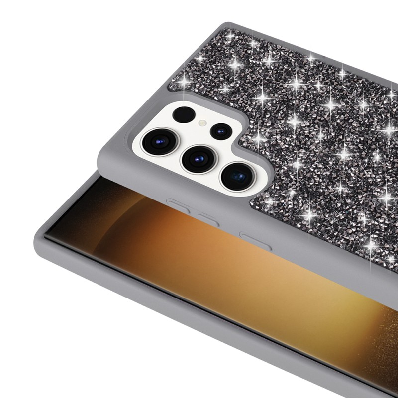 Galaxy S25 Ultra Case Shiny Stone Design Zore Pırlanta Cover - 17