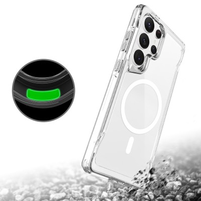 Galaxy S25 Ultra Case Zore Magsafe T-Max Magsafe Cover with Charging Feature - 7