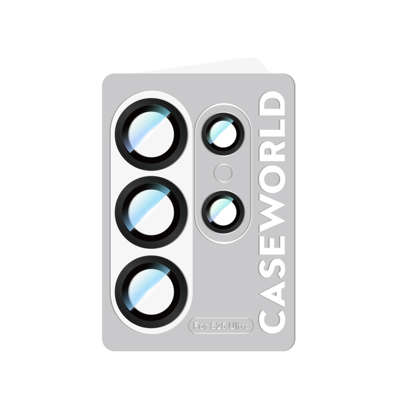 Galaxy S25 Ultra CaseWorld Alloy Series Oleophobic Anti-Reflective Camera Lens Protector - 7