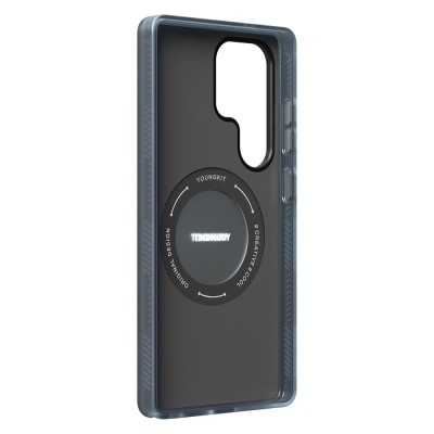 Galaxy S25 Ultra Cover Magsafe Charging Feature Youngkit 360° Stand Starship Series Cover  - 8