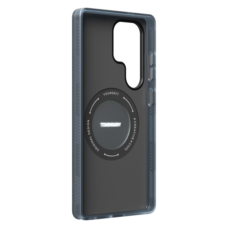 Galaxy S25 Ultra Cover Magsafe Charging Feature Youngkit 360° Stand Starship Series Cover  - 8