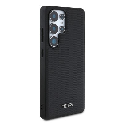 Galaxy S25 Ultra Cover TUMI Magsafe Charging Leather Dotted Design Cover - 3