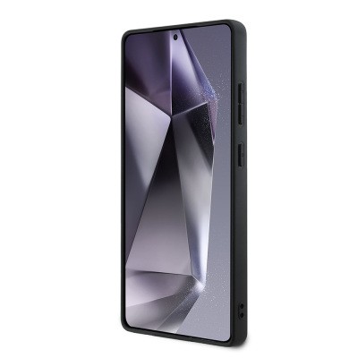 Galaxy S25 Ultra Kılıf BMW Orjinal Lisanslı M-safe Şarj Özellikli Karbon Fiber Tasarımlı ve Metal Logolu PU Deri Kapak - 5