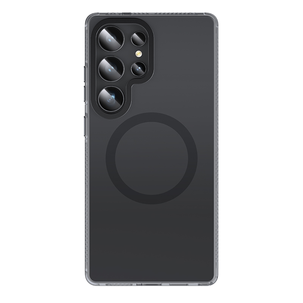 Galaxy S25 Ultra Kılıf M-safe Şarj Özellikli Benks Lucid Armor Kapak - Siyah