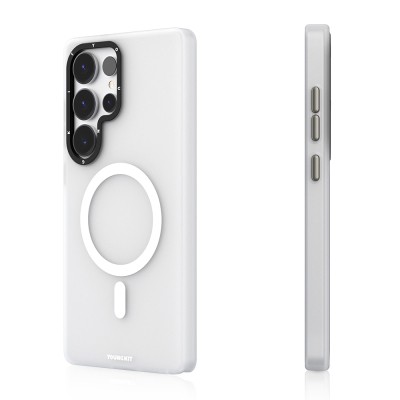 Galaxy S25 Ultra Kılıf M-safe Şarj Özellikli Youngkit Hidden Sand Serisi Kapak - 6