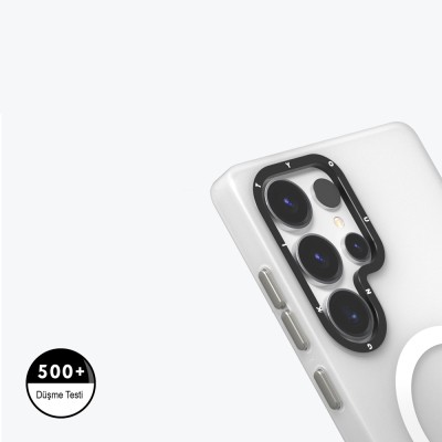 Galaxy S25 Ultra Kılıf M-safe Şarj Özellikli Youngkit Hidden Sand Serisi Kapak - 11