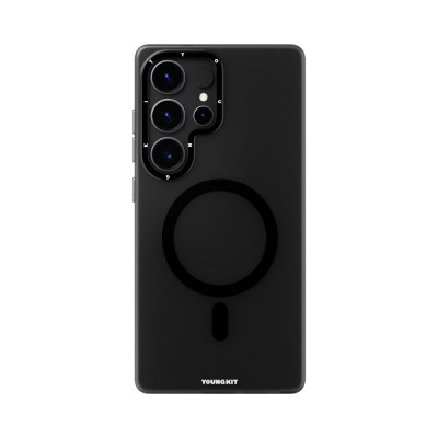 Galaxy S25 Ultra Kılıf M-safe Şarj Özellikli Youngkit Hidden Sand Serisi Kapak - 2