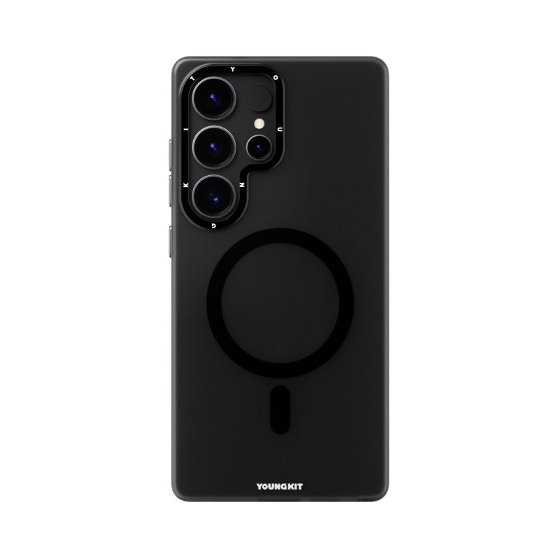 Galaxy S25 Ultra Kılıf M-safe Şarj Özellikli Youngkit Hidden Sand Serisi Kapak - 2