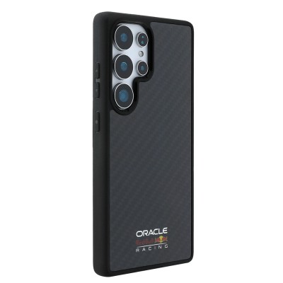 Galaxy S25 Ultra Kılıf Redbull Orjinal Lisanslı M-safe Şarj Özellikli Karbon Fiber Tasarımlı Parlayan Logolu Kapak - 5