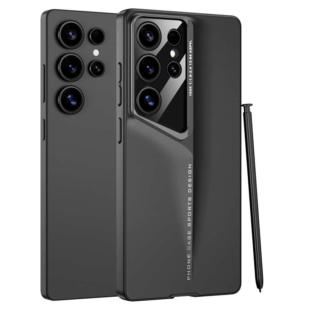 Galaxy S25 Ultra Kılıf Ultra İnce Kamera Korumalı Sert Rubber Zore Procase Kapak - Siyah